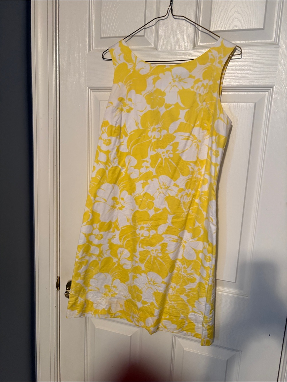 Tommy Hilfiger Yellow and White Floral Mini Dress